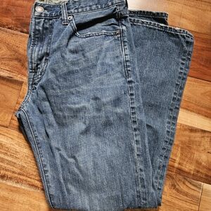 American Eagle Outfitters Men's Bootcut Jeans in Blue